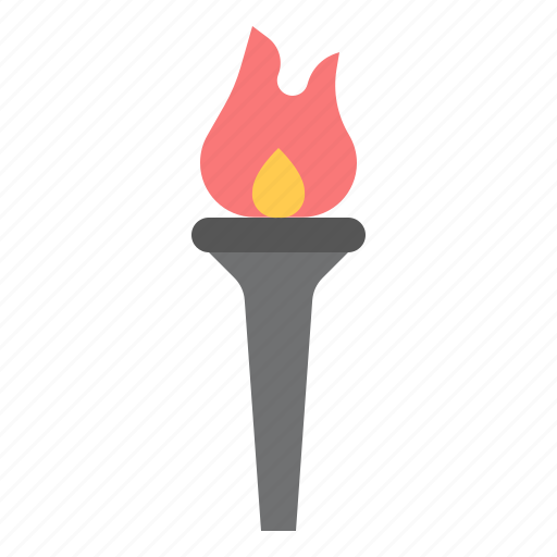 Torch, flame, fire, flames, light, bulb, lighting icon - Download on Iconfinder