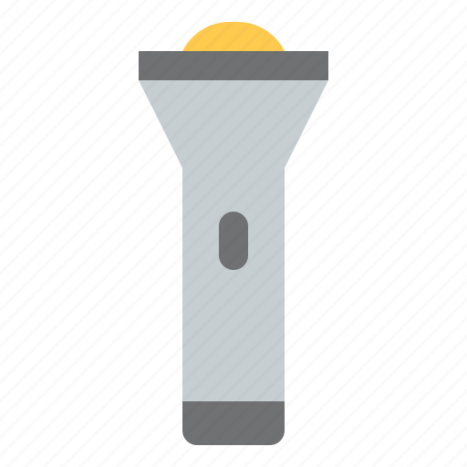 Flashlight, torch, light, bulb, electricity, lighting, hiking icon - Download on Iconfinder