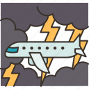 aircraft, storm, turbulence, flying, thunderstorms