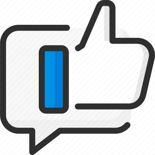 Comment, feedback, like, rate, rating, thumb, up icon - Download on Iconfinder