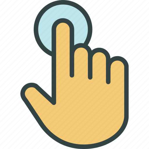 Clic, cursor, hand, pointer icon - Download on Iconfinder