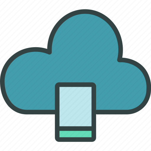 Cloud, memory, phone, smartphone, storage icon - Download on Iconfinder