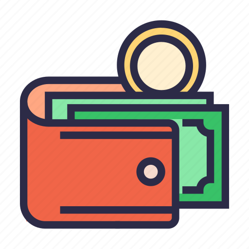 Cash wallet, coin, money, payment, purse, wallet icon - Download on Iconfinder