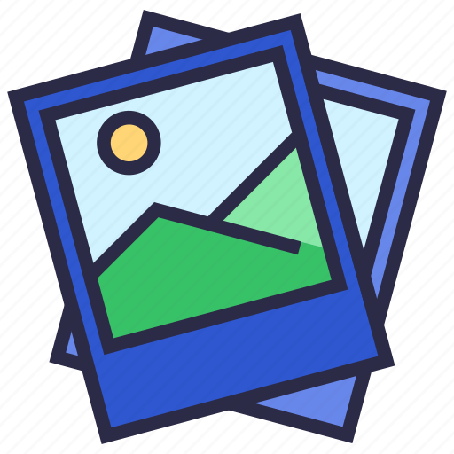 Gallery, image, photo, pictures, polaroid icon - Download on Iconfinder