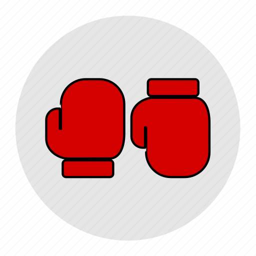 Bodybuilding, boxing, fitness, gloves, health, line, sport icon - Download on Iconfinder