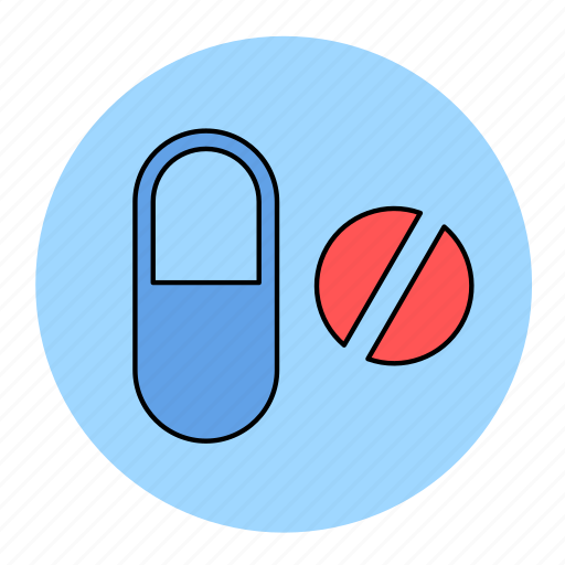Bodybuilding, capsule, drug, fitness, health, line, pills icon - Download on Iconfinder