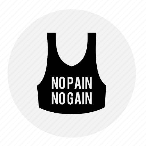Bodybuilding, fitness, gym, health, line, tee, tshirt icon - Download on Iconfinder