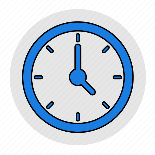 Bodybuilding, clock, fitness, health, line, time, watch icon - Download on Iconfinder