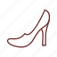 female, heel, shoe, girl, woman, women 
