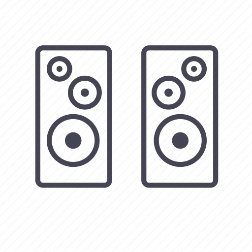 Music, electronic, audio, speaker icon - Download on Iconfinder