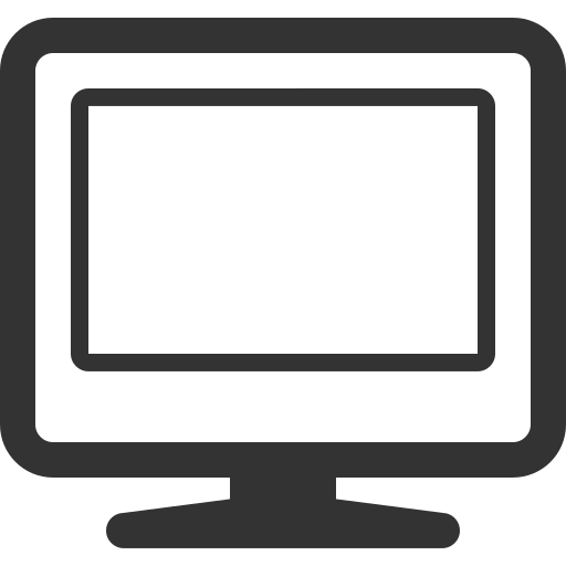 Display, screen, video, monitor icon - Free download