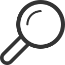 magnifying glass, zoom, find, search