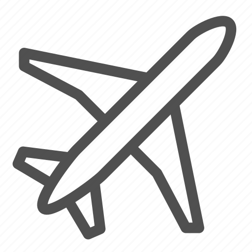 Aircraft, airplane, airport, craft, flying, plane, ship icon - Download on Iconfinder