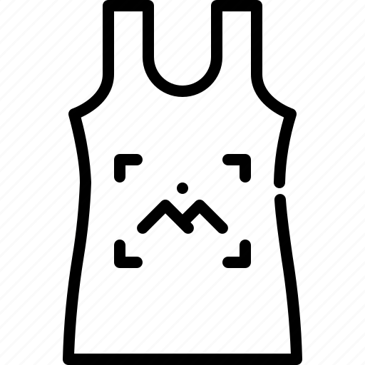 Tank, top, shirt, image, screen printing icon - Download on Iconfinder