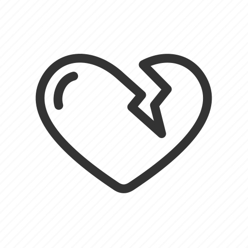 Broken heart, feeling, health, heart, love icon - Download on Iconfinder