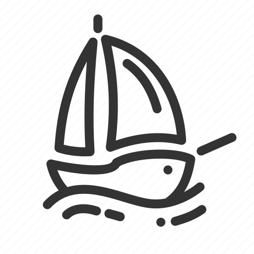 Boat, navigation, sailing, sea, ship, shipping icon - Download on Iconfinder