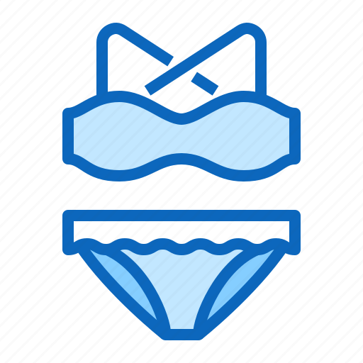 Bikini, lingerie, swimsuit, swimwear, underwear icon - Download on Iconfinder