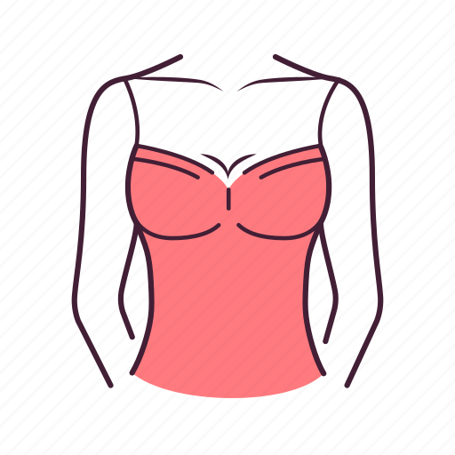 Feminine, figure, lingerie, shirt, textile, underwear icon - Download on Iconfinder