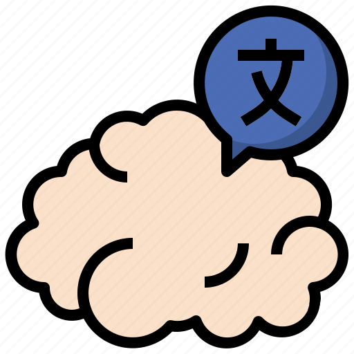 Brain, translate, learn, mind, think icon - Download on Iconfinder