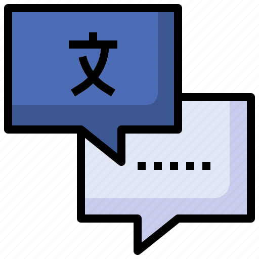 Chat, translate, conversation, communications, education icon - Download on Iconfinder