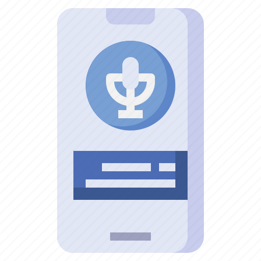 Dictation, microphone, speak, communications, language icon - Download on Iconfinder