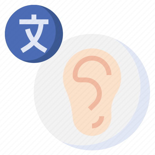 Ear, hearing, audio, communications, listen icon - Download on Iconfinder