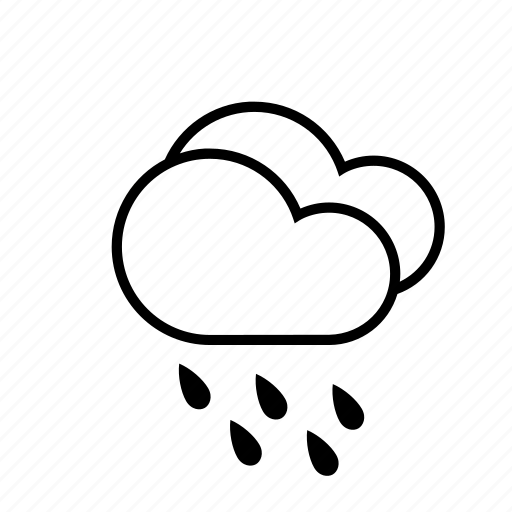Weather, clouds, rain, slanting rain icon - Download on Iconfinder