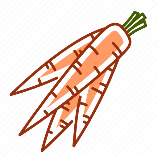 Baby carrot, carrot, food, root, vegetable icon - Download on Iconfinder