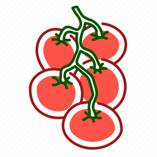 Cherry tomato, food, tomato, vegetable icon - Download on Iconfinder