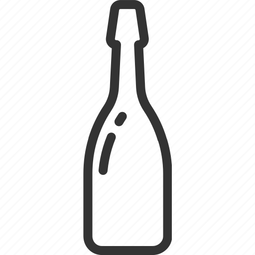 Alcohol, bottle, champagne, liquor, wine icon - Download on Iconfinder