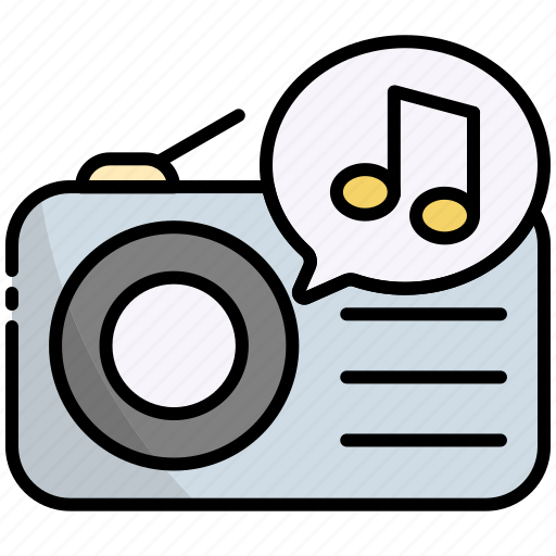 Music, radio, sound, player, audio icon - Download on Iconfinder