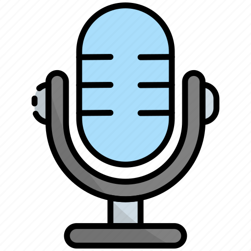 Microphone, mic, audio, sound, speaker, radio, podcast icon - Download on Iconfinder