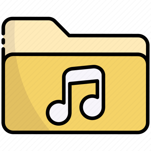 Folder, file, document, data, music, storage icon - Download on Iconfinder