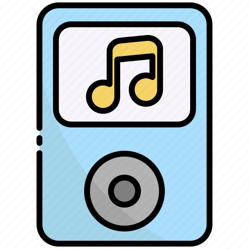 Mp3, music, player, sound, song, device icon - Download on Iconfinder