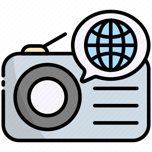 News, world, information, radio, podcast, global icon - Download on Iconfinder