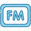 fm, radio, device, communication, signal 
