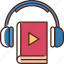 audio, book, audio book, education, study, elearning, online learning 