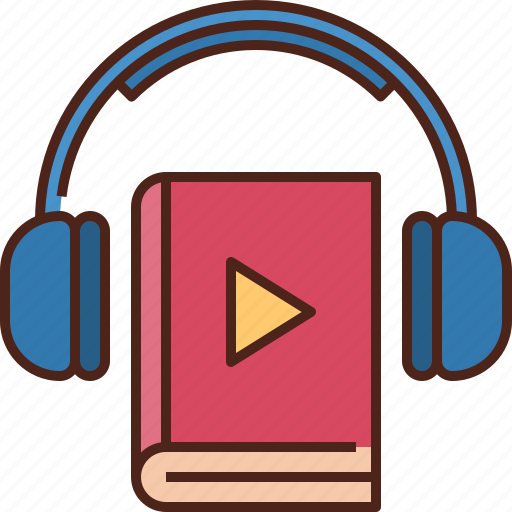 Audio, book, audio book, education, study, elearning, online learning icon - Download on Iconfinder