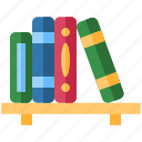 bookshelf, book, library, furniture, books, education, bookcase