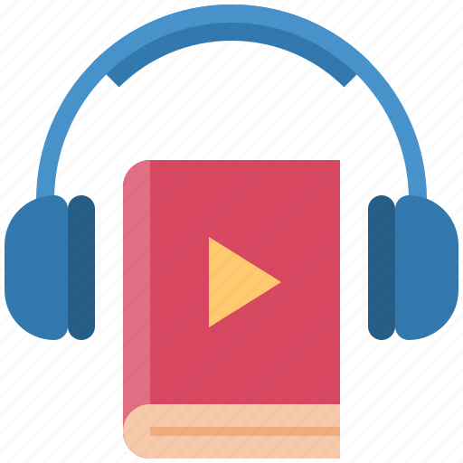 Audio, book, audio book, education, study, elearning, online learning icon - Download on Iconfinder