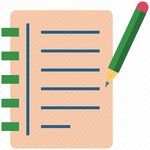Writing, pen, pencil, write, paper, document, draft icon - Download on Iconfinder