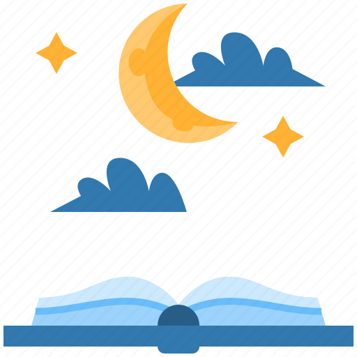 Bedtime story, fairy tale, book, study, learning, reading, books icon - Download on Iconfinder