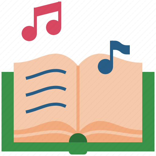 Music, book, music book, audio book, music education, music library, education icon - Download on Iconfinder