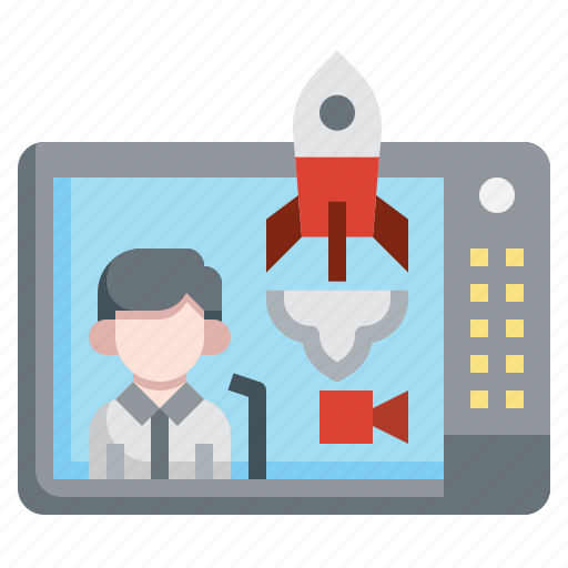Live, rocket, launch, transportation, clouds icon - Download on Iconfinder