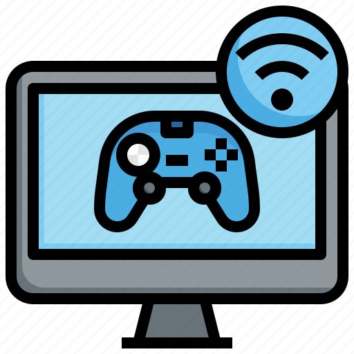 Live, gaming, gamepad, stream, game, wifi icon - Download on Iconfinder