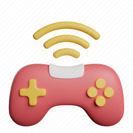 Online, game, front, gaming, console, play 3D illustration - Download on Iconfinder