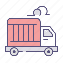 delivery, package, shipping, truck