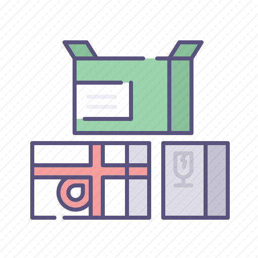 Boxes, delivery, package, postage icon - Download on Iconfinder