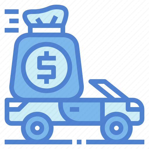 Automobile, bag, car, money, vehicle icon - Download on Iconfinder