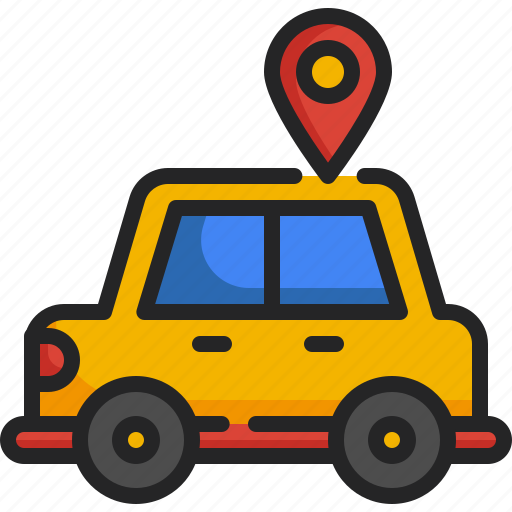 Car, tracking, navigation, location, practice, transportation, gps icon - Download on Iconfinder
